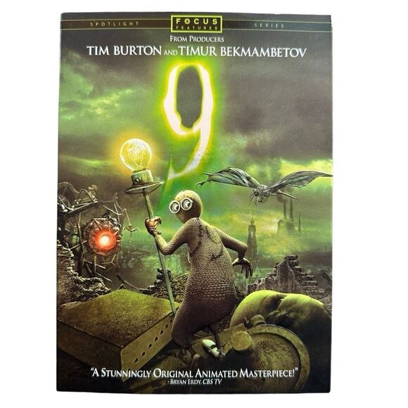 9 (DVD, Focus Features Spotlight Series, Tim Burton) - Picture 1 of 5
